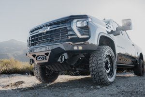 Chevrolet Silverado 3500 Front Bumper - DV8 Offroad - Spec Series - Black - `24-`26